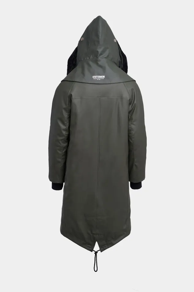 Stutterheim Kalix Parka Green Men Winter Coats