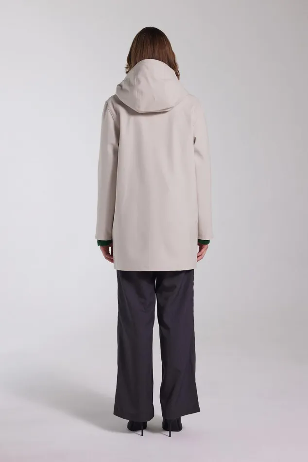 Stutterheim Stockholm Raincoat Light Sand Women Raincoats