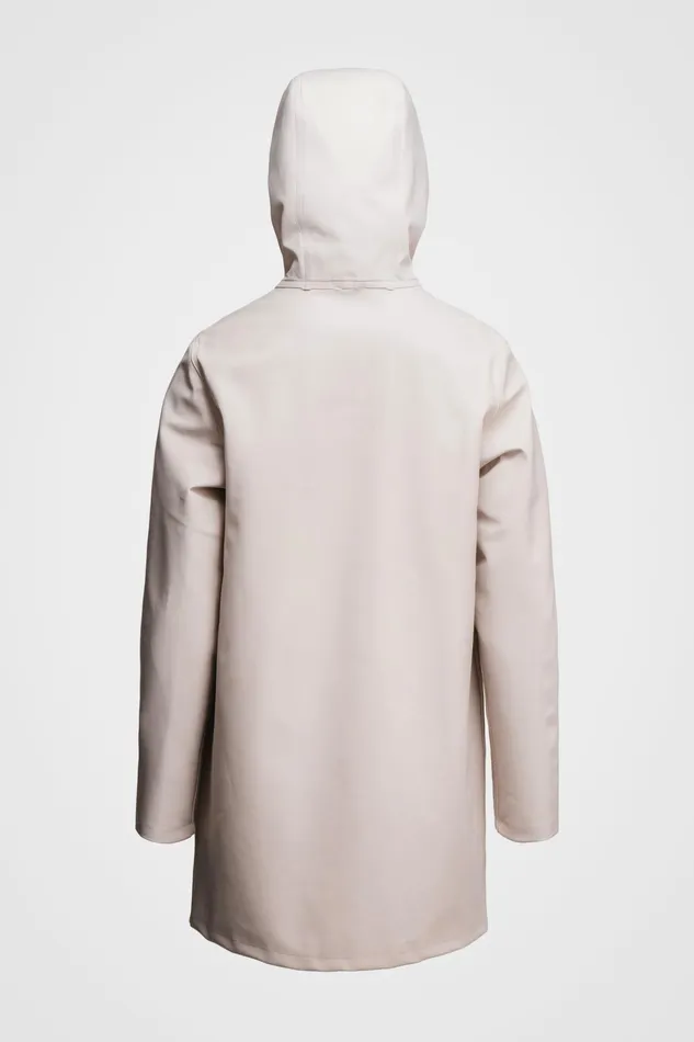 Stutterheim Stockholm Raincoat Light Sand Women Raincoats