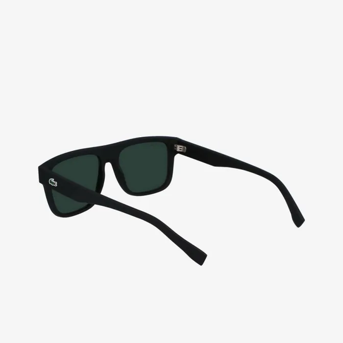 Sunglasses Men Lacoste Men039s Modified Rectangle Plant Based Resin L1212 Sunglasses Blackblue 002