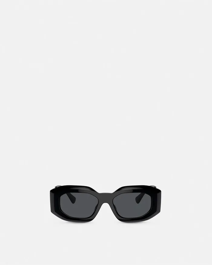 Sunglasses MenWomen Versace Maxi Medusa Biggie Sunglasses Blacksilver