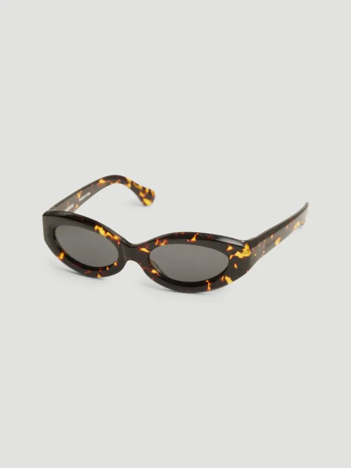 Sunglasses WomenMen Holzweiler Lotta Frame Black Mix