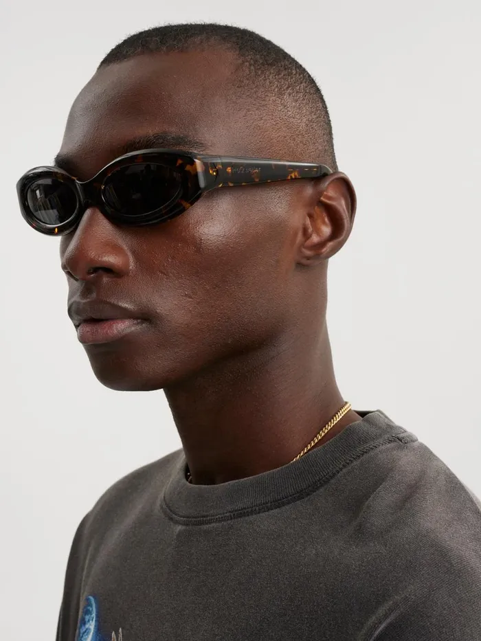 Sunglasses WomenMen Holzweiler Lotta Frame Black Mix