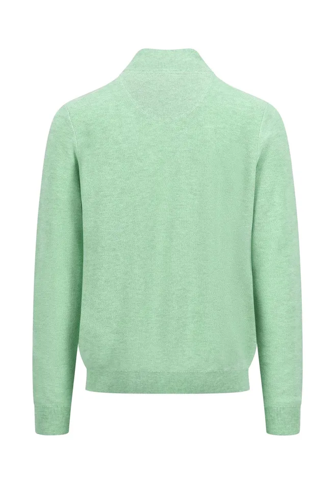 Sweater Men FYNCHHATTON Sweaters With A Cotton Collar Tray Collar Navynew Offwhitepoppy Redturf Greenstrong Bluenight