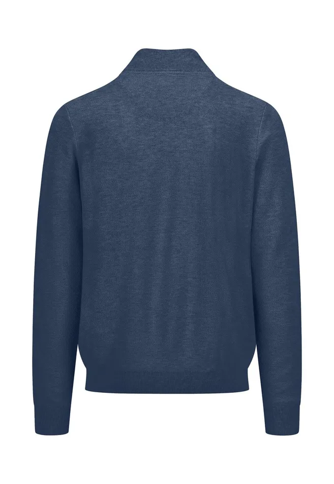 Sweater Men FYNCHHATTON Sweaters With A Cotton Collar Tray Collar Navynew Offwhitepoppy Redturf Greenstrong Bluenight