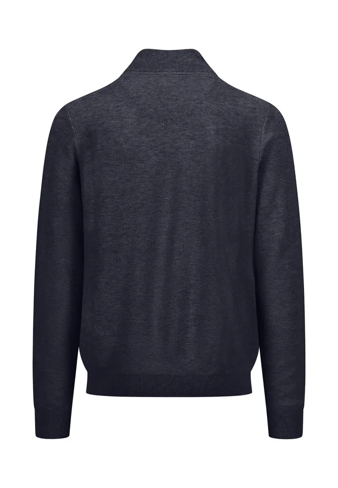 Sweater Men FYNCHHATTON Sweaters With A Cotton Collar Tray Collar Navynew Offwhitepoppy Redturf Greenstrong Bluenight