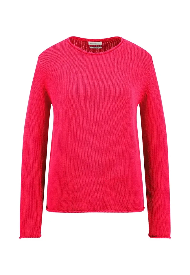Sweater Women FYNCHHATTON 100 Cotton Sweater Crimson Redblue Purplemilk