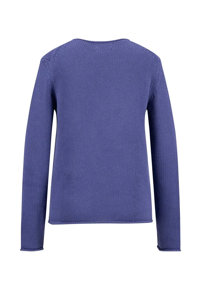 Sweater Women FYNCHHATTON 100 Cotton Sweater Crimson Redblue Purplemilk