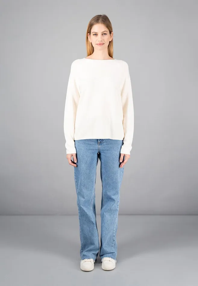 Sweater Women FYNCHHATTON Loose Fineknitting Sweater Made Of Cotton Ocean Bluereed Greenwhitefondant Pink Sweater Women FYNCHHATTON Loose Fineknitting Sweater Made Of Cotton Ocean Bluereed Greenwhitefondant Pink