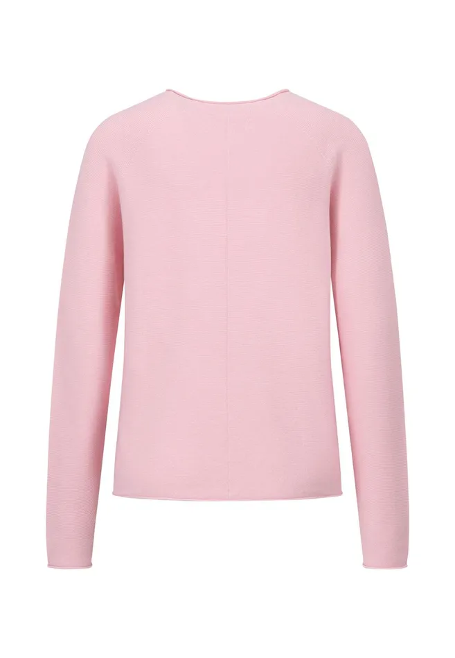 Sweater Women FYNCHHATTON Loose Fineknitting Sweater Made Of Cotton Ocean Bluereed Greenwhitefondant Pink Sweater Women FYNCHHATTON Loose Fineknitting Sweater Made Of Cotton Ocean Bluereed Greenwhitefondant Pink