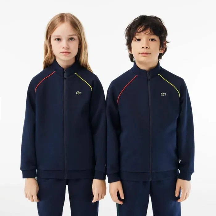 Sweaters and Sweatshirts Kids Lacoste Kids039 ZipUp Sweatshirt Navy Blue White Qrn Sweaters and Sweatshirts Kids Lacoste Kids039 ZipUp Sweatshirt Navy Blue White Qrn