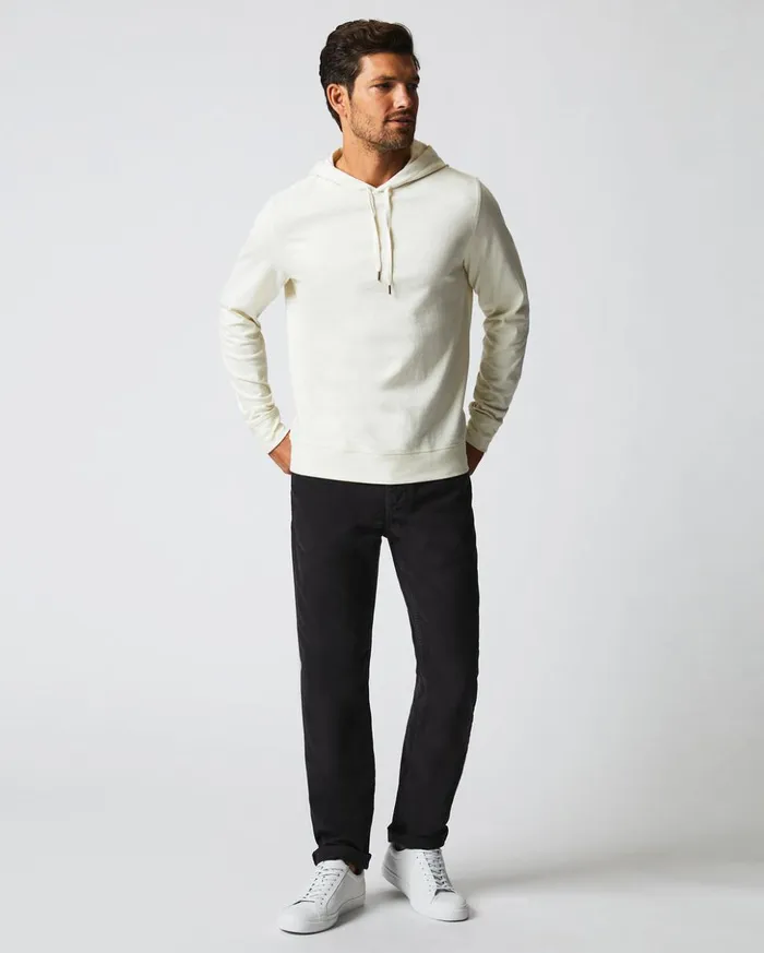 Sweaters and Sweatshirts Men Billy Reid Practice Hoodie Tinted White