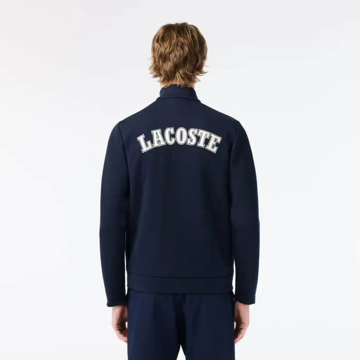 Sweaters and Sweatshirts Men Lacoste Men039s Miami Open Edition Tennis Sweatshirt Navy Blue 166