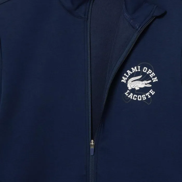 Sweaters and Sweatshirts Men Lacoste Men039s Miami Open Edition Tennis Sweatshirt Navy Blue 166