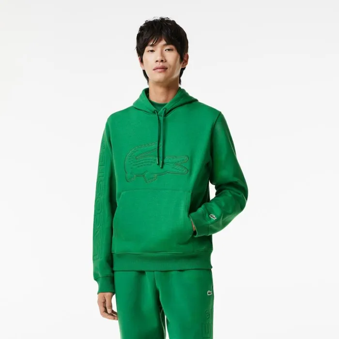 Sweaters and Sweatshirts Men Lacoste Men039s XL Croc Jogger Hoodie Rocket Green Cnq Sweaters and Sweatshirts Men Lacoste Men039s XL Croc Jogger Hoodie Rocket Green Cnq