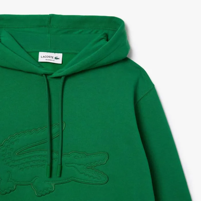 Sweaters and Sweatshirts Men Lacoste Men039s XL Croc Jogger Hoodie Rocket Green Cnq