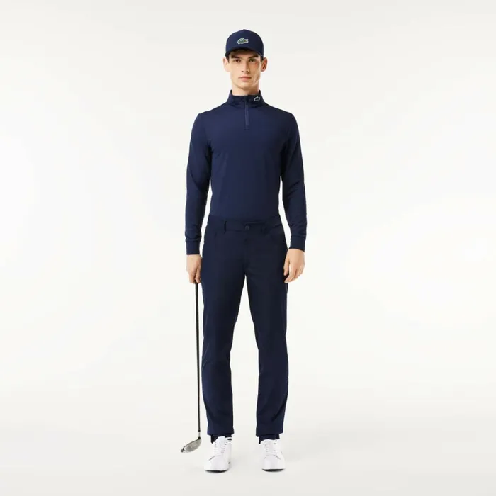 Sweatpants and Trousers Men Lacoste Men039s 5Pocket Golf Pant Navy Blue 166