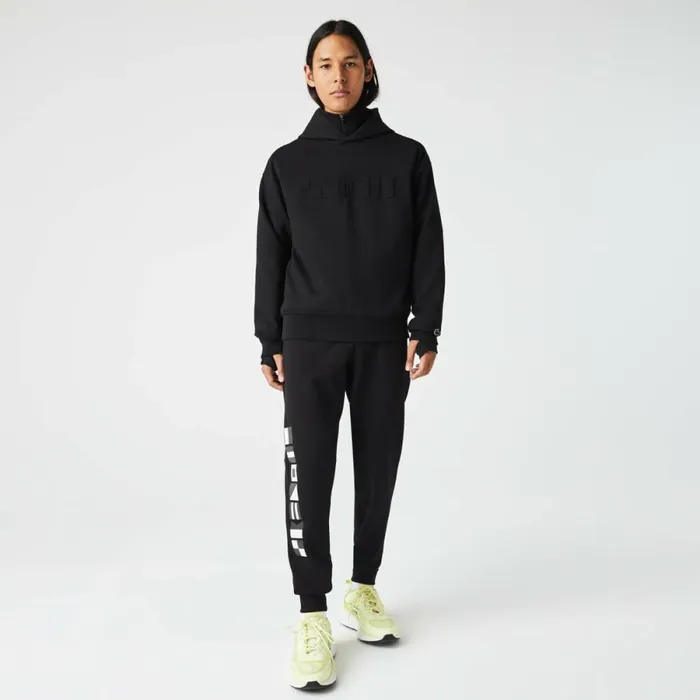 Sweatpants and Trousers Men Lacoste Men039s Reflective Print Joggers Black 031