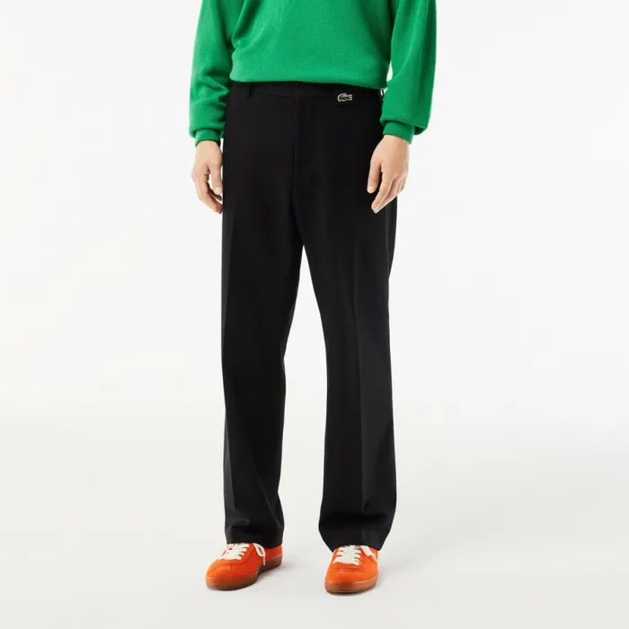 Sweatpants and Trousers Men Lacoste Mens Chinos Black 031