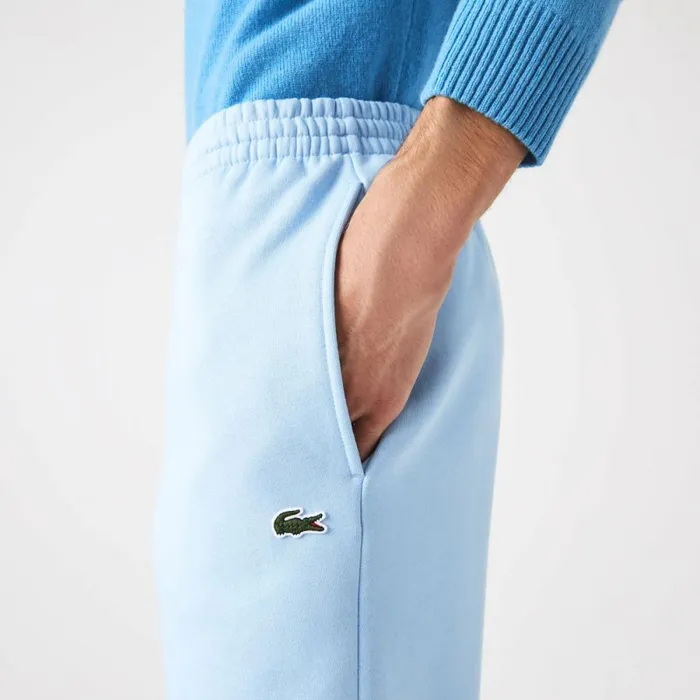 Sweatpants and Trousers Men Lacoste Mens Organic Cotton Sweatpants Pastel Blue Hbp