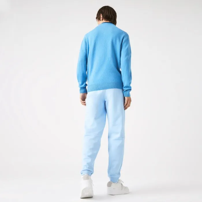 Sweatpants and Trousers Men Lacoste Mens Organic Cotton Sweatpants Pastel Blue Hbp