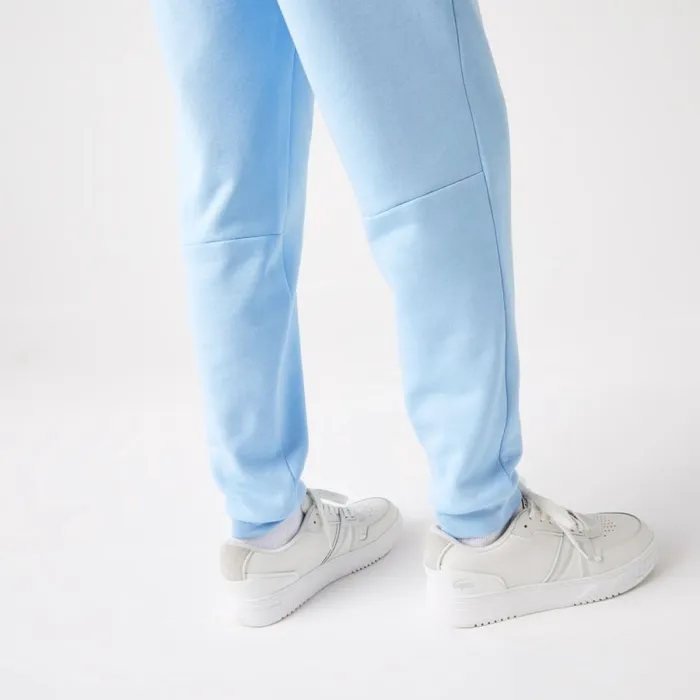 Sweatpants and Trousers Men Lacoste Mens Organic Cotton Sweatpants Pastel Blue Hbp
