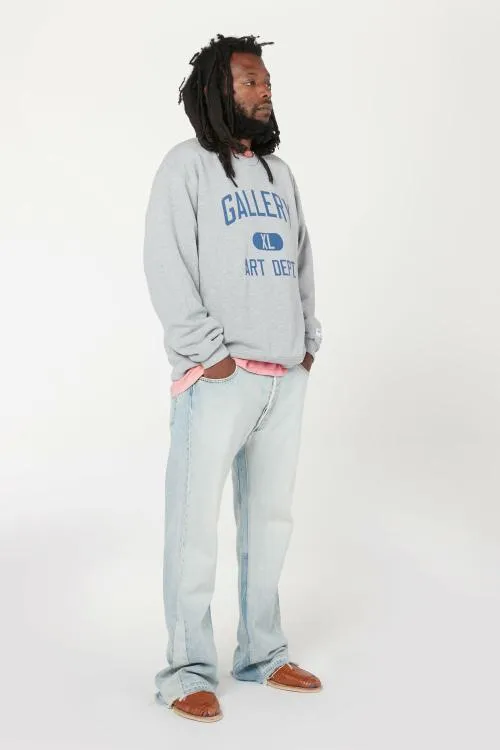 Sweatshirts Men Gallery Dept ART DEPT CREWNECK SWEATSHIRT Heather Grey