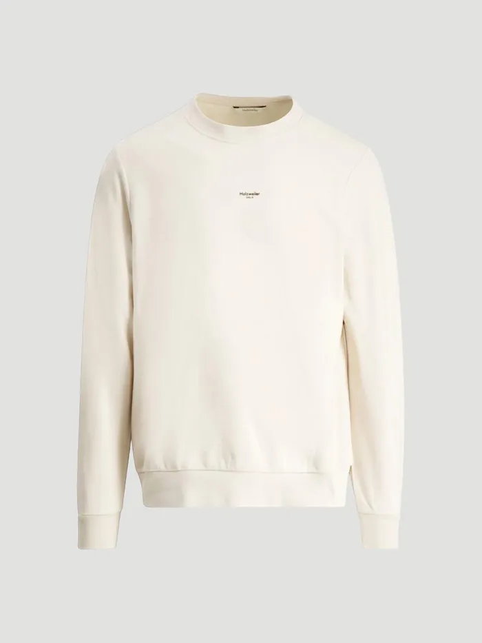 Tshirts and Sweats Men Holzweiler M Oslo Crew Ecru