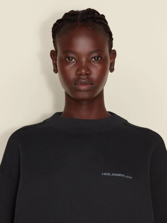 Tshirts and Sweats Women Holzweiler Resolve Crew Black