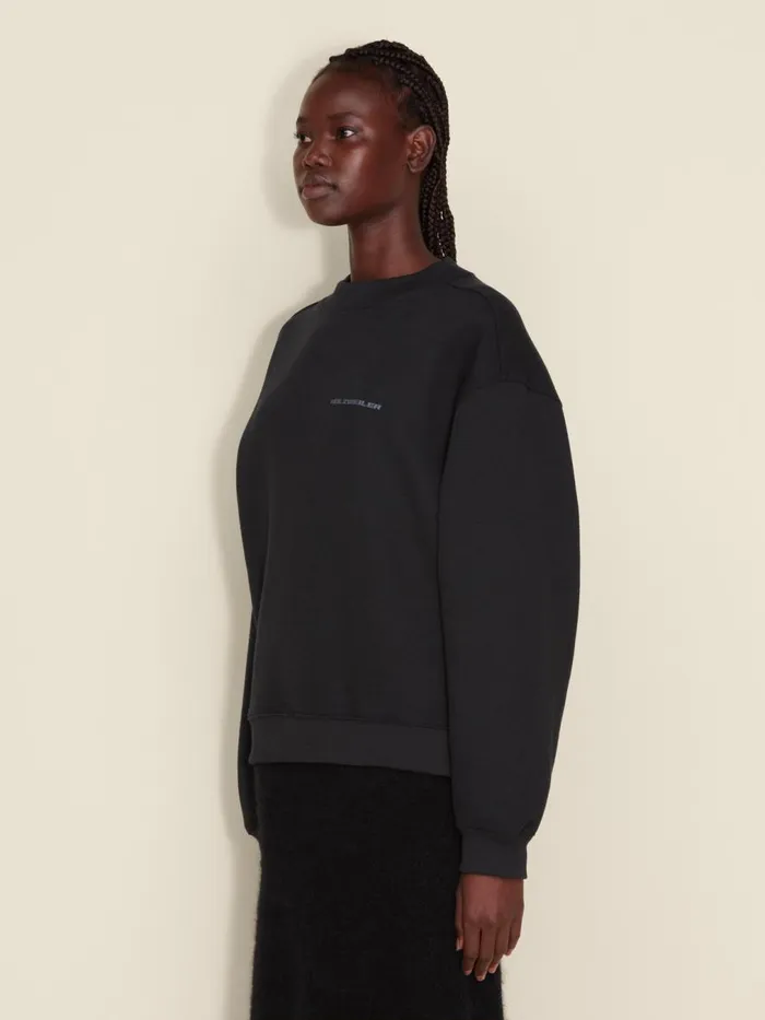Tshirts and Sweats Women Holzweiler Resolve Crew Black