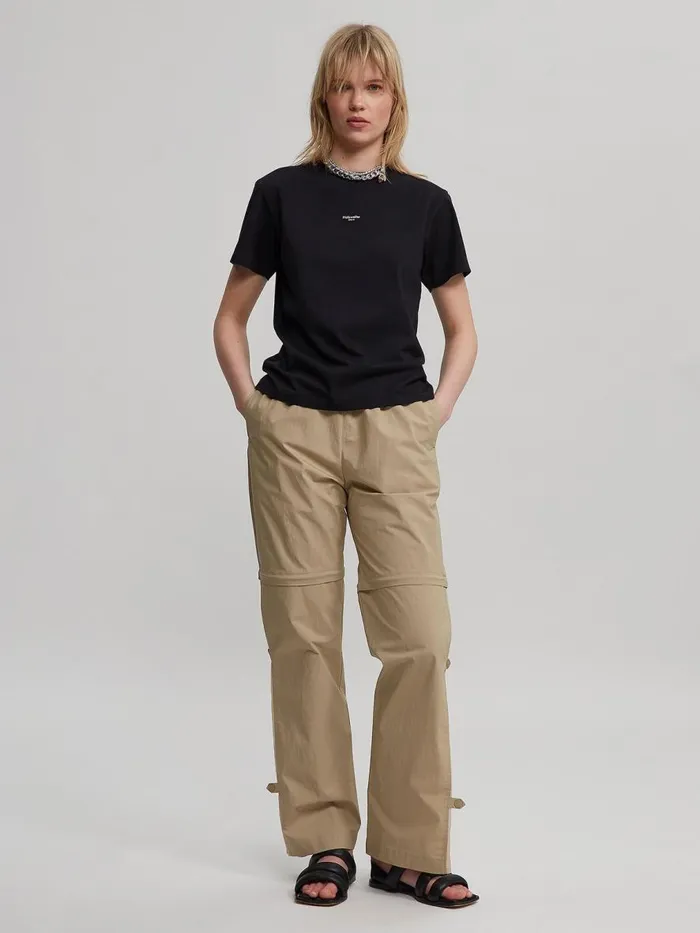 Tshirts and Sweats Women Holzweiler W Oslo Tee Black