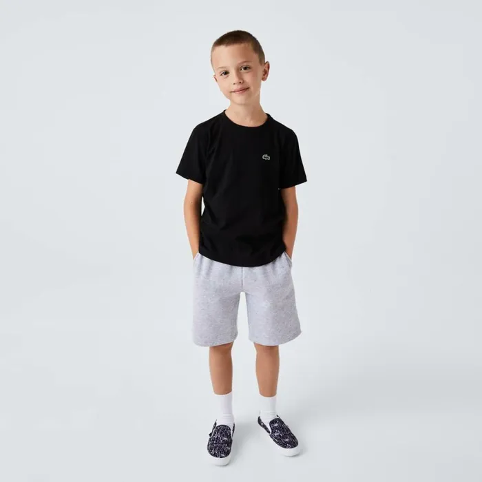 TShirts and Tops Kids Lacoste Kids039 SPORT Breathable Cotton Blend TShirt Black 031 TShirts and Tops Kids Lacoste Kids039 SPORT Breathable Cotton Blend TShirt Black 031