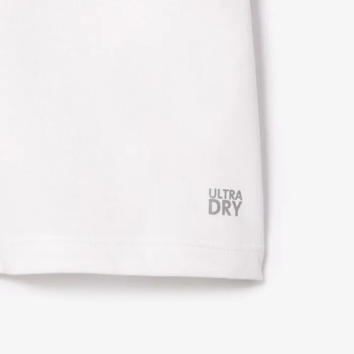 TShirts and Tops Kids Lacoste Kids039 SPORT Croc TShirt White Green 737