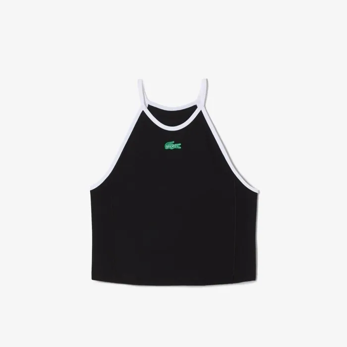 TShirts and Tops Women Lacoste Women039s Lacoste X Bandier All Motion Colorblock Tank Black 031