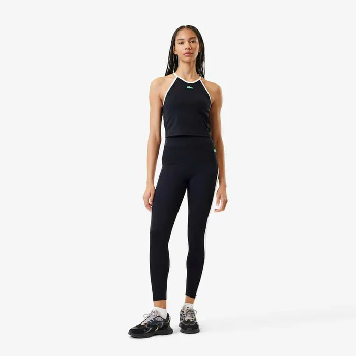 TShirts and Tops Women Lacoste Women039s Lacoste X Bandier All Motion Colorblock Tank Black 031