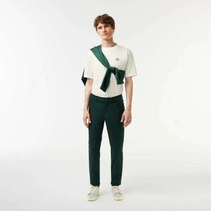 TShirts Men Lacoste Men039s Relaxed Fit Cotton Golf TShirt White 70v