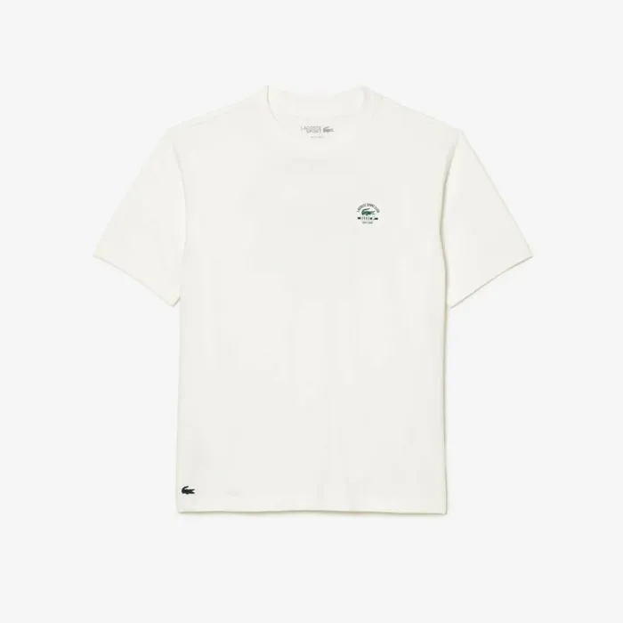 TShirts Men Lacoste Men039s Relaxed Fit Cotton Golf TShirt White 70v