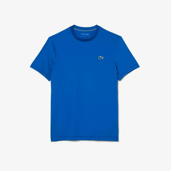 TShirts Men Lacoste Mens Sport Slim Fit Stretch Jersey TShirt Kingdom Blue Kxb