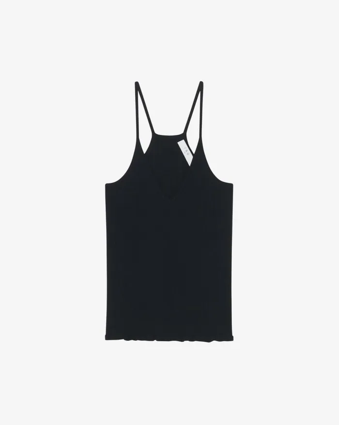 Tshirts Women IRO COBY VNECK KNIT TANK TOP