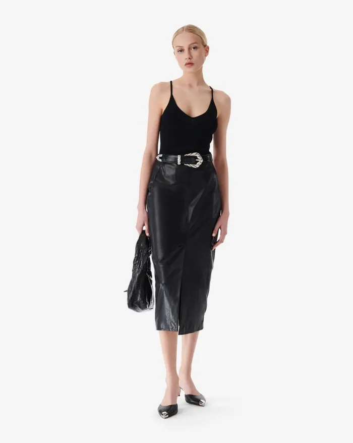 Tshirts Women IRO COBY VNECK KNIT TANK TOP