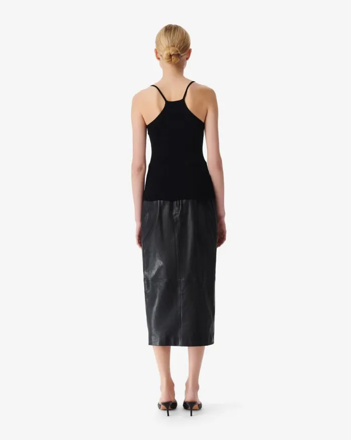 Tshirts Women IRO COBY VNECK KNIT TANK TOP