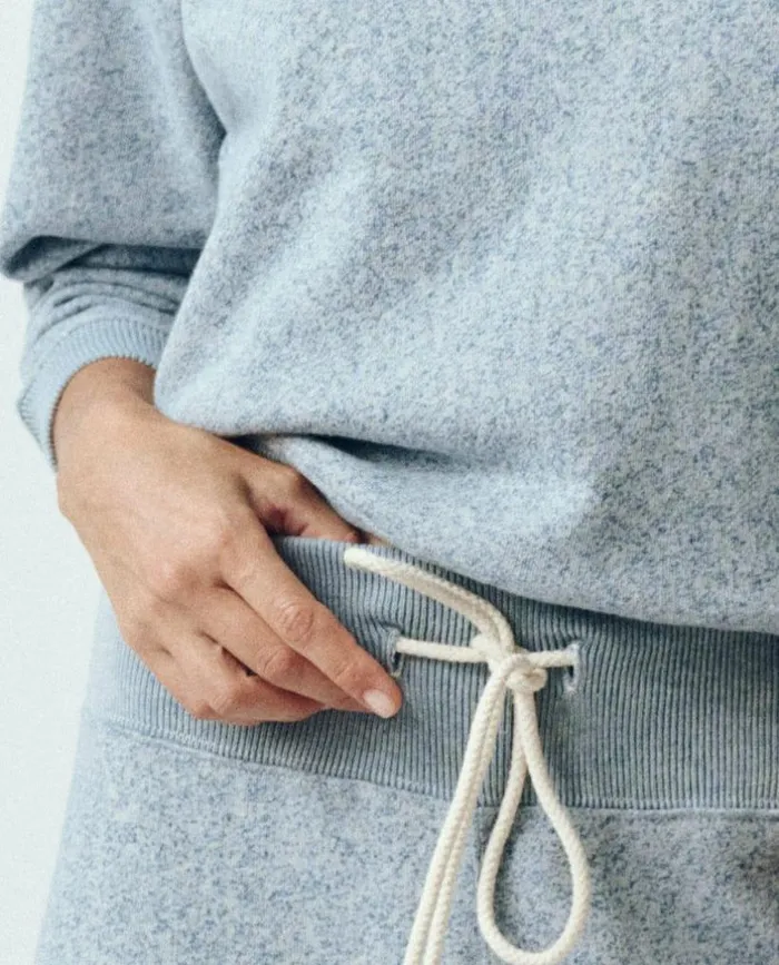 Tees and Sweats The Great The Relay Sweatpant Heathered Coastline Blue