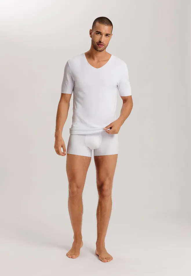 Tencel Boxer Brief White Men HANRO Boxer Briefs