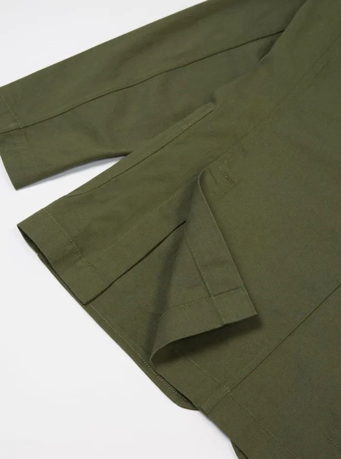The London Jacket Light Olive Twill Men Universal Works Cotton Twill