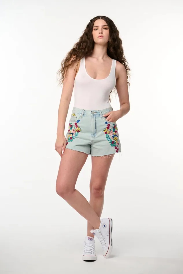 The Reeve In Picnic Date Short Women BLANK NYC Shorts