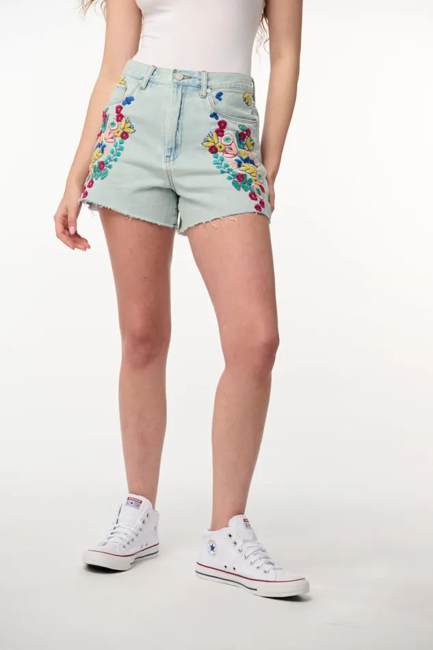 The Reeve In Picnic Date Short Women BLANK NYC Shorts