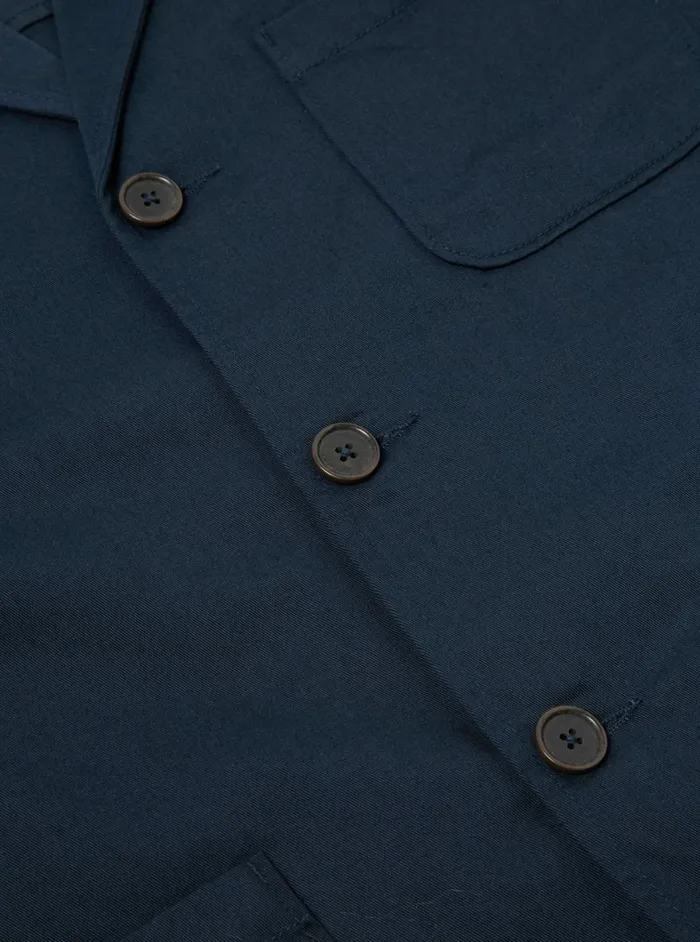 Three Button Jacket In Navy Twill Men Universal Works Jackets