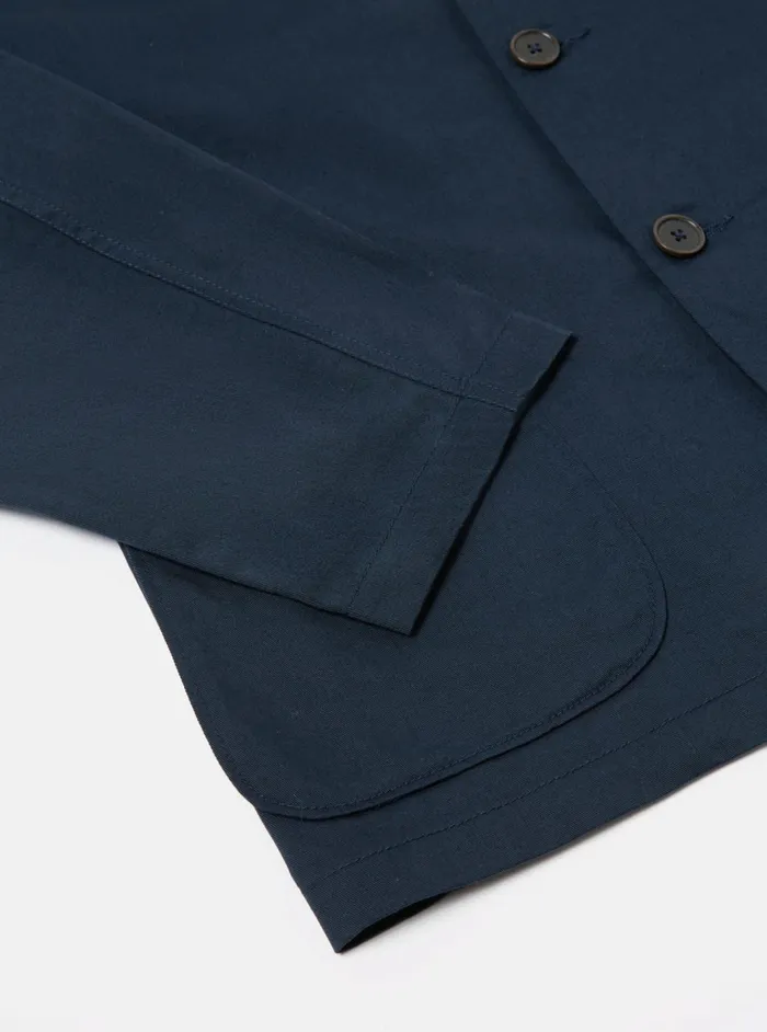 Three Button Jacket In Navy Twill Men Universal Works Jackets