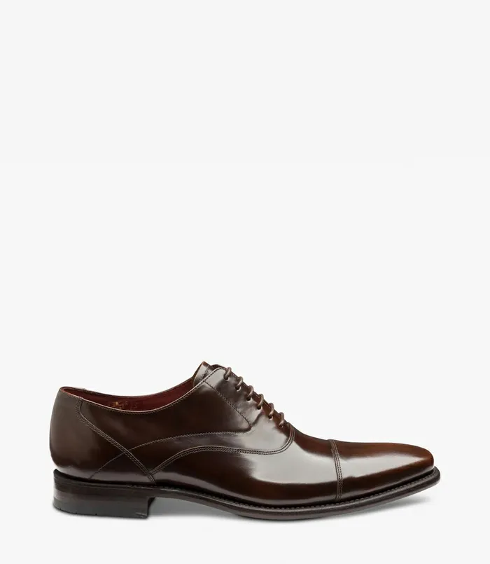 Toe Caps Loake Men Sharp Dark Brown