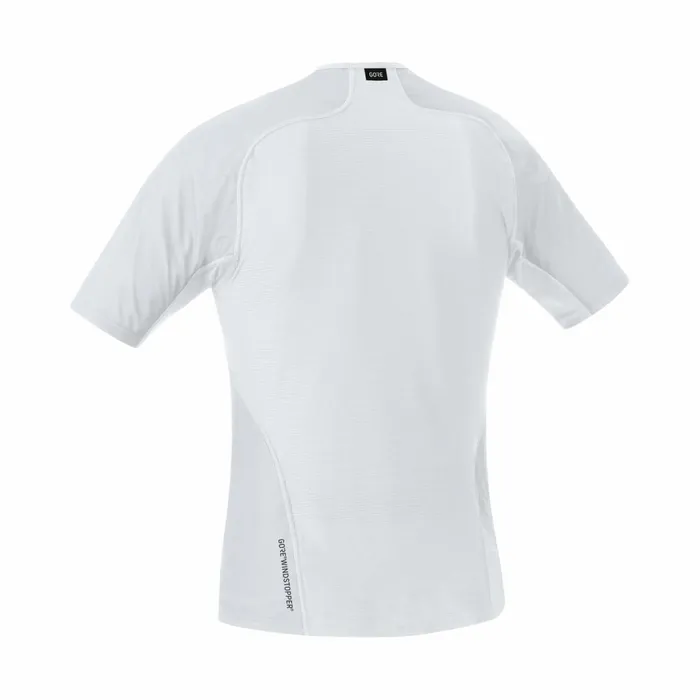 Tops Men GOREWEAR M WINDSTOPPER Base Layer Shirt White